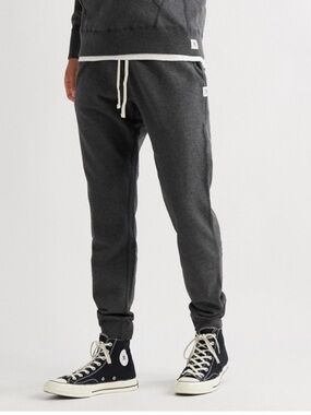 Reigning Champ - Slim-Fit Loopback Cotton-Jersey Sweatpants - Gray